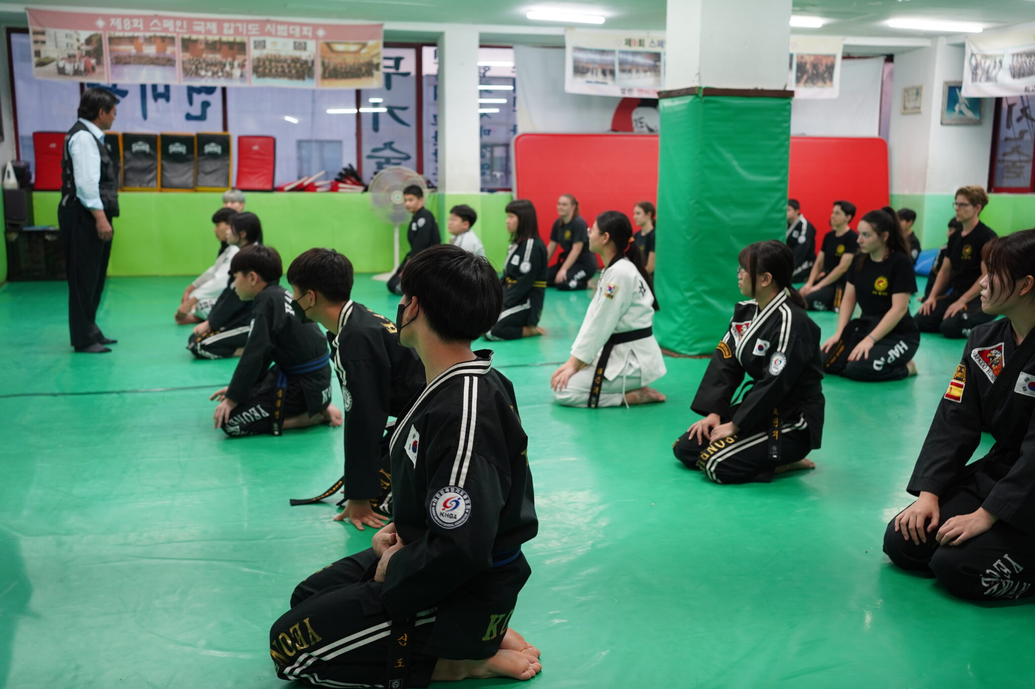 Entrenamiento en el gimnasio Yeonbikwan - Viaje a Corea 2024
