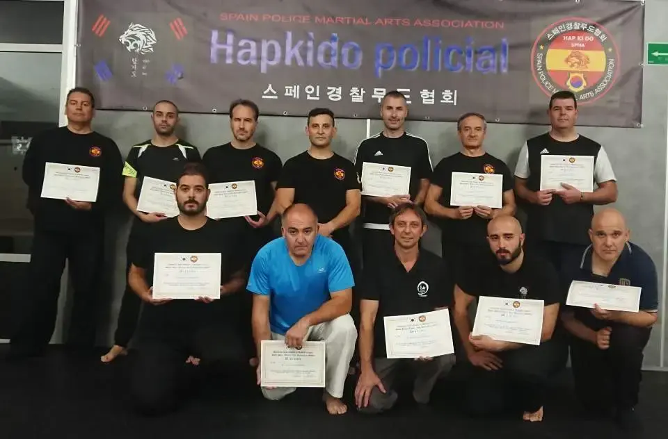 hapkido de policias